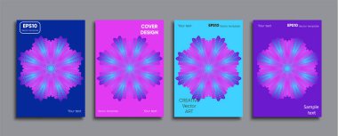 Yaratıcı renkli kapak. Kapak tasarımı.