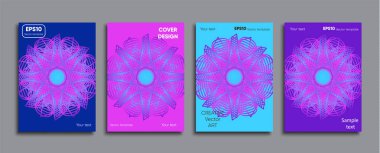 Yaratıcı renkli kapak. Kapak tasarımı.