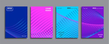 Yaratıcı renkli kapak. Kapak tasarımı.