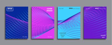 Yaratıcı renkli kapak. Kapak tasarımı.