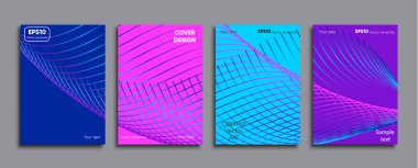 Yaratıcı renkli kapak. Kapak tasarımı.