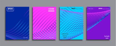 Yaratıcı renkli kapak. Kapak tasarımı.