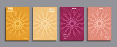 Yaratıcı renkli kapak. Kapak tasarımı.