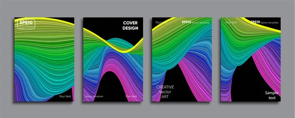 Yaratıcı renkli kapak. Kapak tasarımı.