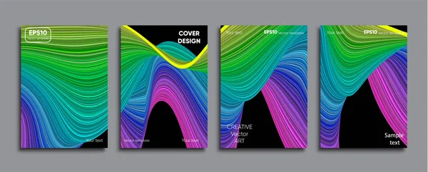 Yaratıcı renkli kapak. Kapak tasarımı.