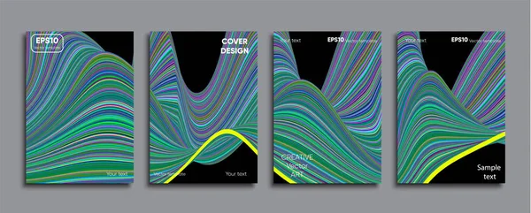 Yaratıcı renkli kapak. Kapak tasarımı.