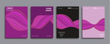 Yaratıcı renkli kapak. Kapak tasarımı.