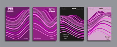 Yaratıcı renkli kapak. Kapak tasarımı.