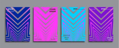 Yaratıcı renkli kapak. Kapak tasarımı.