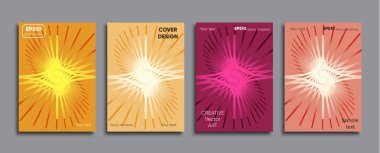 Yaratıcı renkli kapak. Kapak tasarımı.