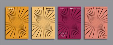 Yaratıcı renkli kapak. Kapak tasarımı.