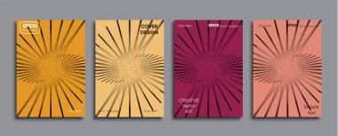 Yaratıcı renkli kapak. Kapak tasarımı.