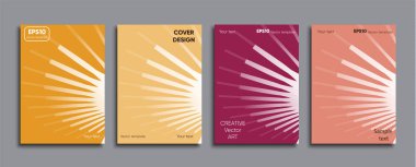 Yaratıcı renkli kapak. Kapak tasarımı.