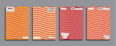 Yaratıcı renkli kapak. Kapak tasarımı.