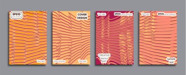 Yaratıcı renkli kapak. Kapak tasarımı.