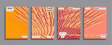 Yaratıcı renkli kapak. Kapak tasarımı.