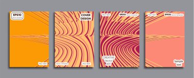 Yaratıcı renkli kapak. Kapak tasarımı.