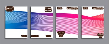 Yaratıcı renkli kapak. Kapak tasarımı.