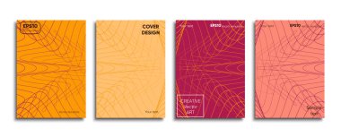 Yaratıcı renkli kapak. Kapak tasarımı.