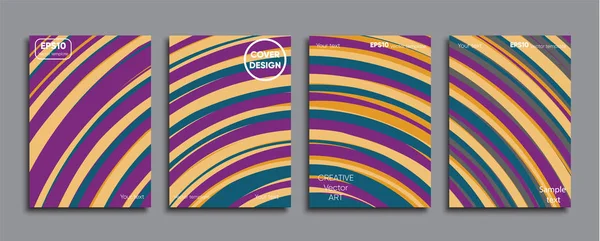 Yaratıcı renkli kapak. Kapak tasarımı.