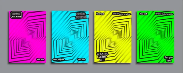 Yaratıcı renkli kapak. Kapak tasarımı.