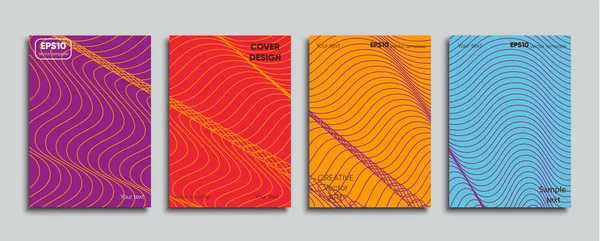 Yaratıcı renkli kapak. Kapak tasarımı.