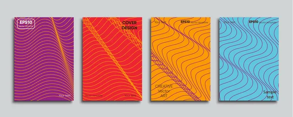 Yaratıcı renkli kapak. Kapak tasarımı.