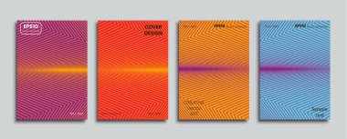 Yaratıcı renkli kapak. Kapak tasarımı.