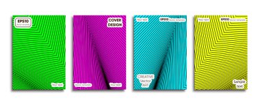 Yaratıcı renkli kapak. Kapak tasarımı.