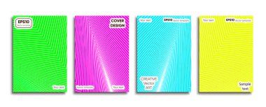 Yaratıcı renkli kapak. Kapak tasarımı.