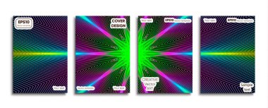 Yaratıcı renkli kapak. Kapak tasarımı.