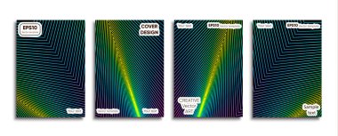 Yaratıcı renkli kapak. Kapak tasarımı.