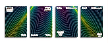 Yaratıcı renkli kapak. Kapak tasarımı.