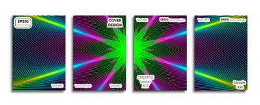 Yaratıcı renkli kapak. Kapak tasarımı.
