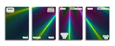 Yaratıcı renkli kapak. Kapak tasarımı.