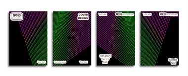 Yaratıcı renkli kapak. Kapak tasarımı.