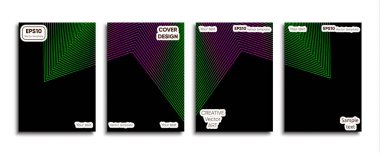 Yaratıcı renkli kapak. Kapak tasarımı.