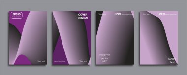 Yaratıcı renkli kapak. Kapak tasarımı.