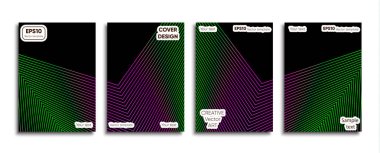 Yaratıcı renkli kapak. Kapak tasarımı.