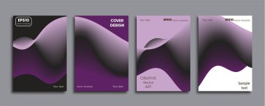 Yaratıcı renkli kapak. Kapak tasarımı.