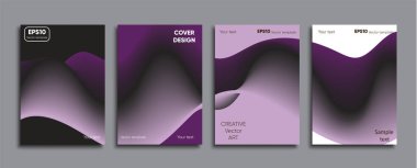 Yaratıcı renkli kapak. Kapak tasarımı.