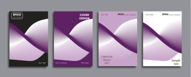 Yaratıcı renkli kapak. Kapak tasarımı.