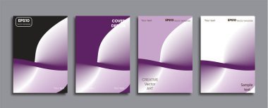 Yaratıcı renkli kapak. Kapak tasarımı.