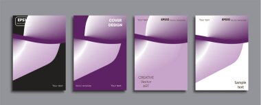 Yaratıcı renkli kapak. Kapak tasarımı.