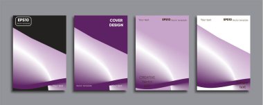 Yaratıcı renkli kapak. Kapak tasarımı.