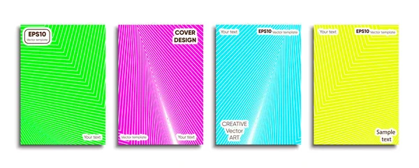 Yaratıcı renkli kapak. Kapak tasarımı.