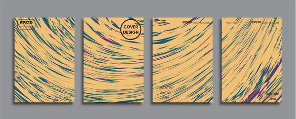 Yaratıcı renkli kapak. Kapak tasarımı.