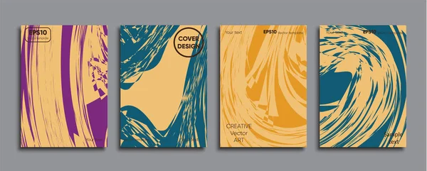 Yaratıcı renkli kapak. Kapak tasarımı.