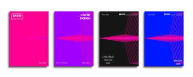 Yaratıcı renkli kapak. Kapak tasarımı.