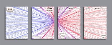 Yaratıcı renkli kapak. Kapak tasarımı.